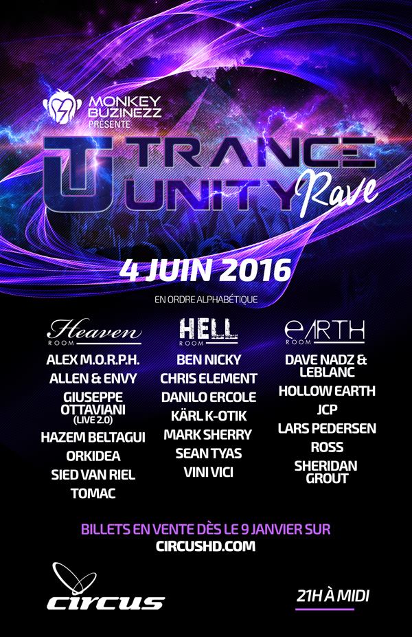 trance unity poster